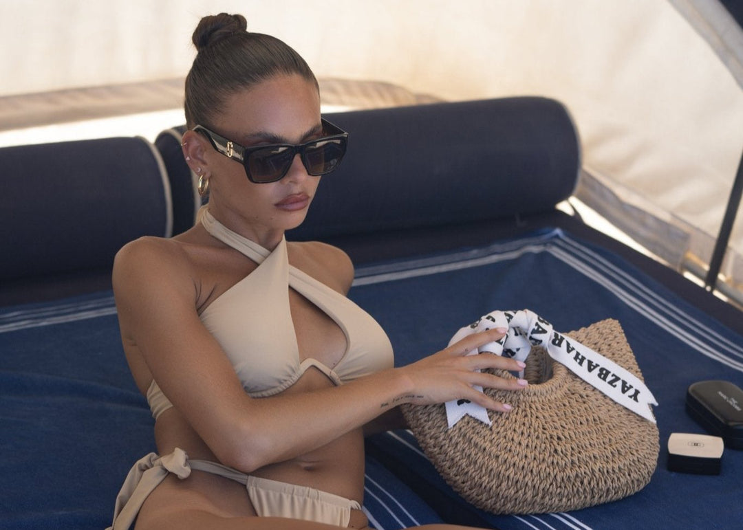 Néo Noir bikini bottom - Yazbahar