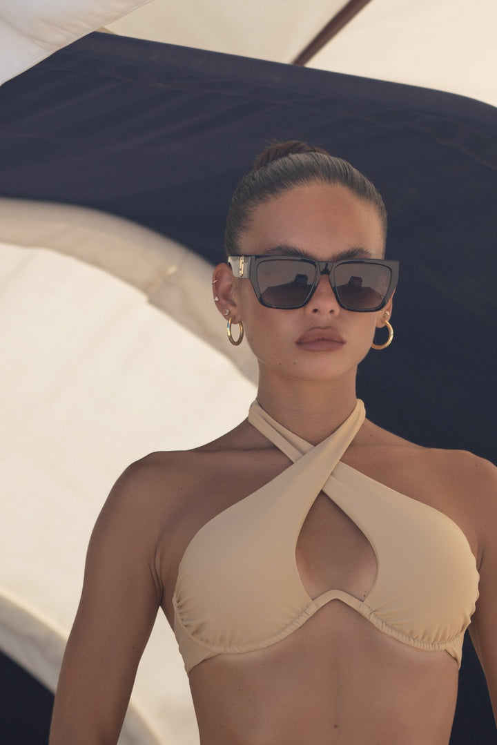 Néo Noir bikini top - Yazbahar