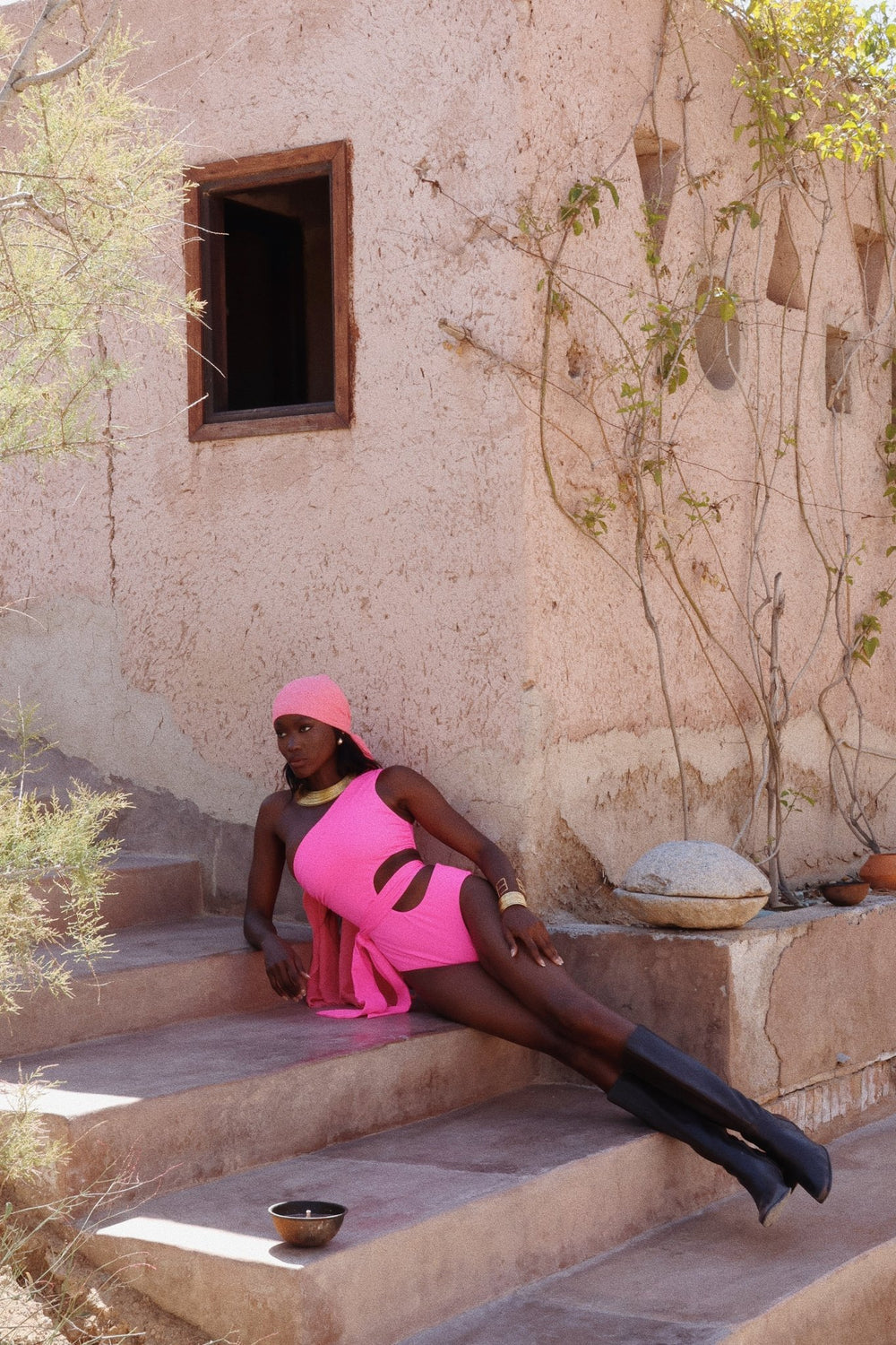 Rose Tempête one piece - Yazbahar